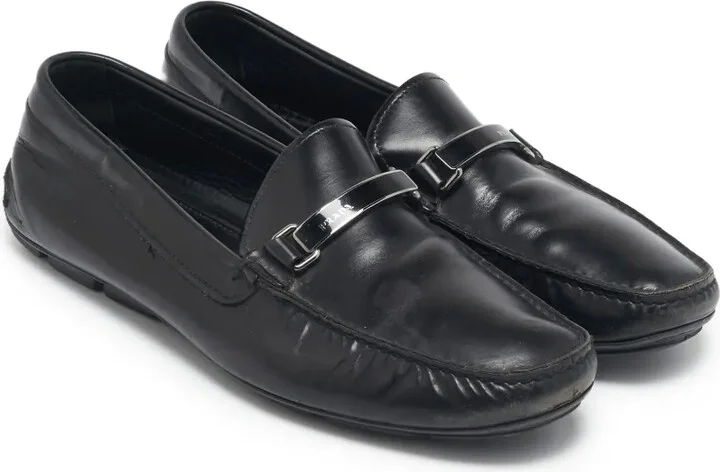 Logo-Plaque Loafers - Image 2