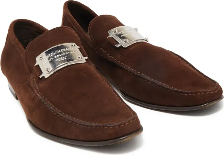 Logo-Plaque Loafers - Image 3