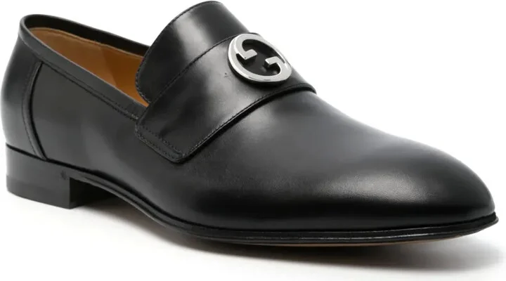 Logo Plaque Loafers - Image 2