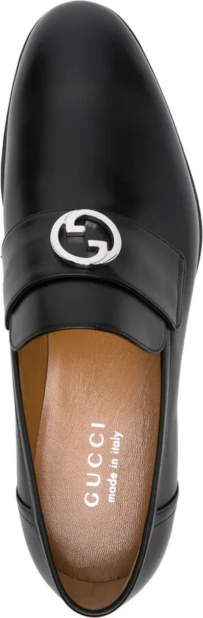 Logo Plaque Loafers - Image 4