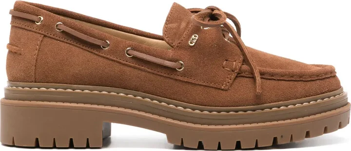 Logo-Plaque Loafers