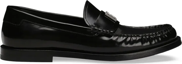 Logo-Plaque Loafers