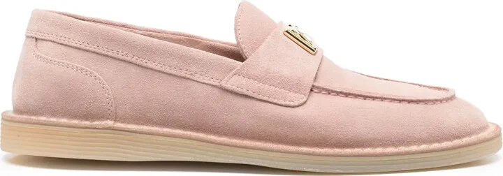 Logo-Plaque Loafers
