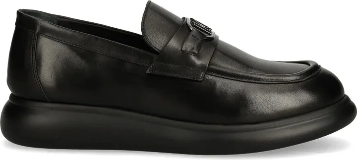 Logo-Plaque Loafers