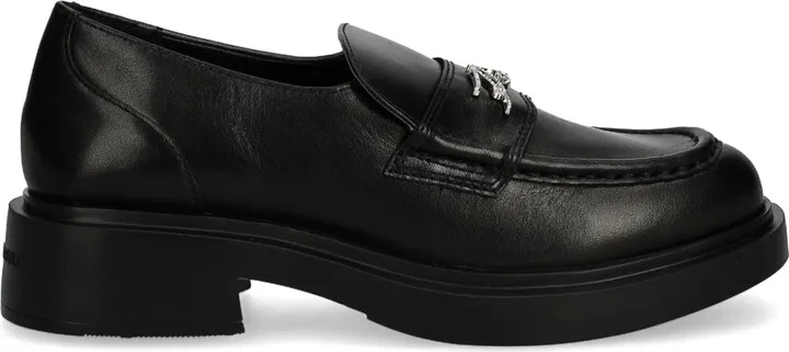 Logo-Plaque Loafers