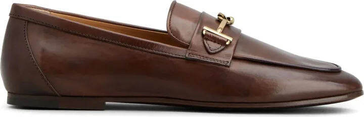 Logo-Plaque Loafers
