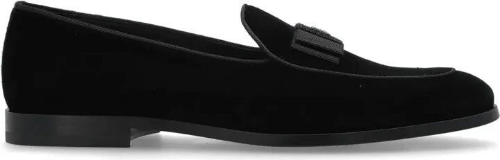 Logo-Plaque Loafers