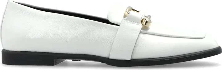 Logo Plaque Loafers