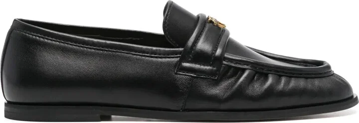 Logo-Plaque Loafers