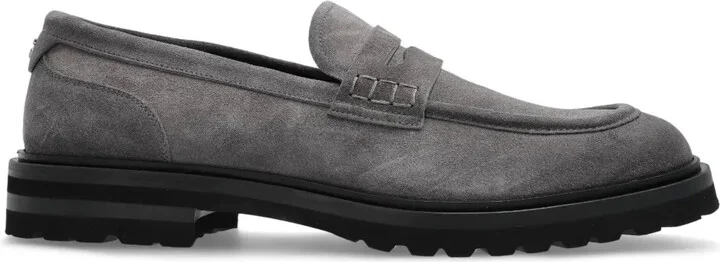 Logo-Plaque Loafers