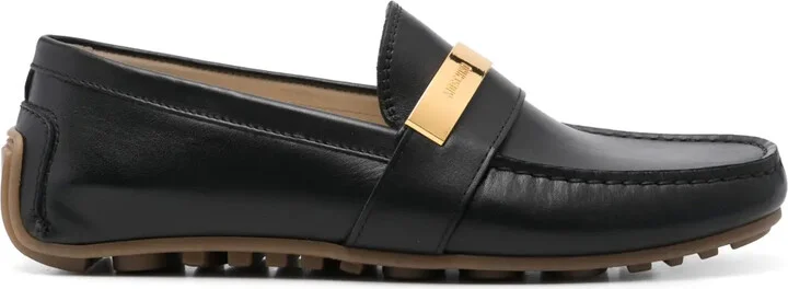 Logo-Plaque Loafers