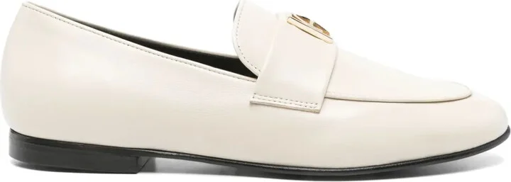 Logo Plaque Loafers