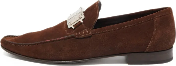 Logo-Plaque Loafers