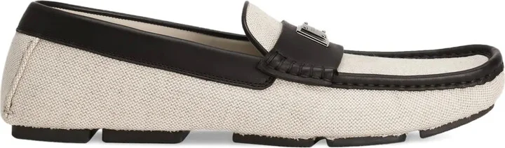 Logo-Plaque Loafers