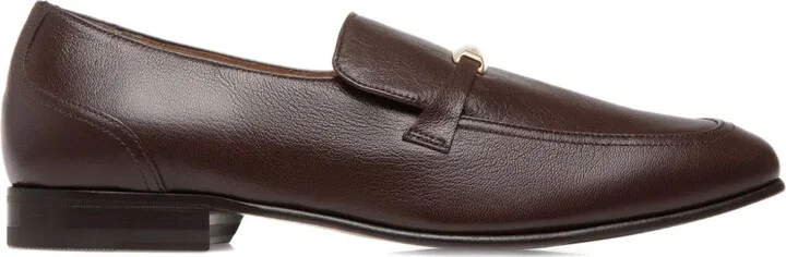 Logo-Plaque Loafers