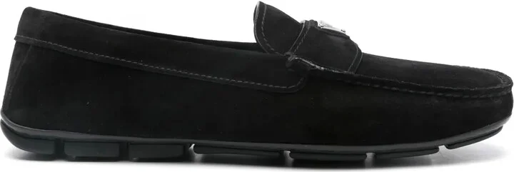 Logo-Plaque Loafers