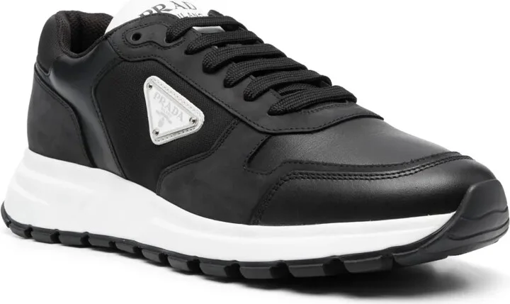 Logo-Plaque Low-Top Sneakers - Image 2