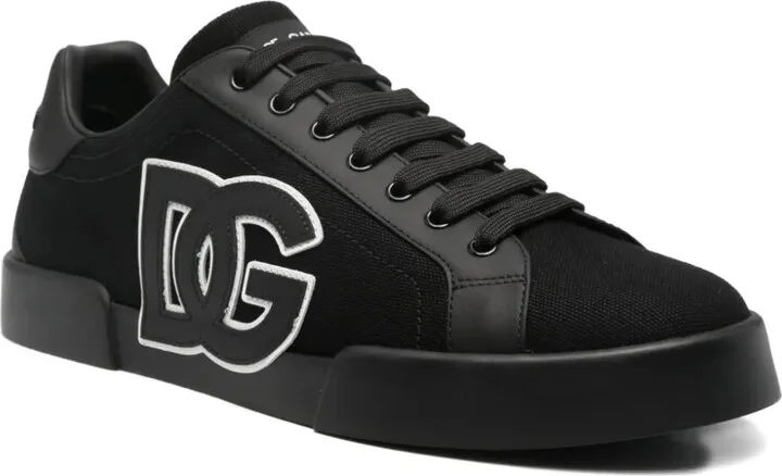 Logo-Plaque Low-Top Sneakers - Image 2