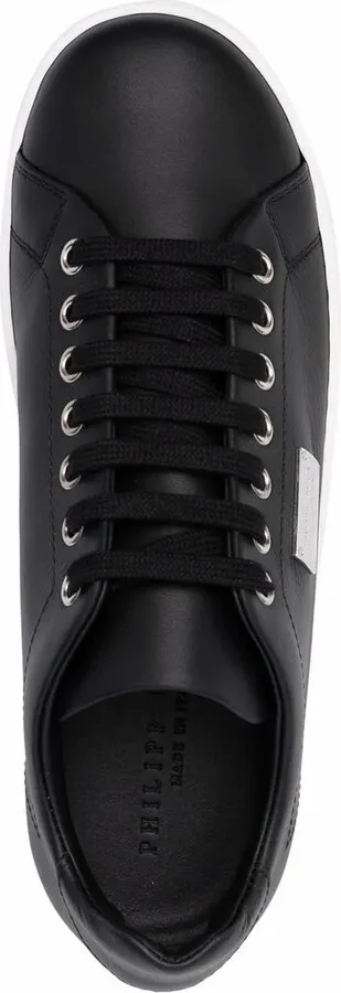 Logo-Plaque Low-Top Sneakers - Image 4