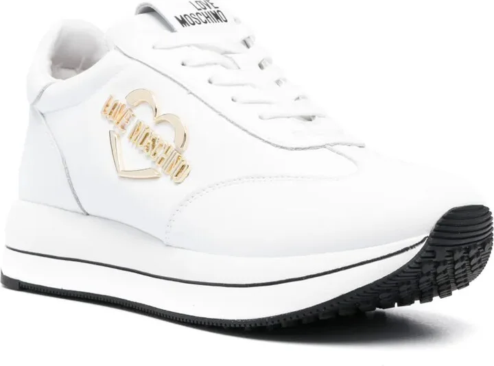 Logo-Plaque Low-Top Sneakers - Image 2