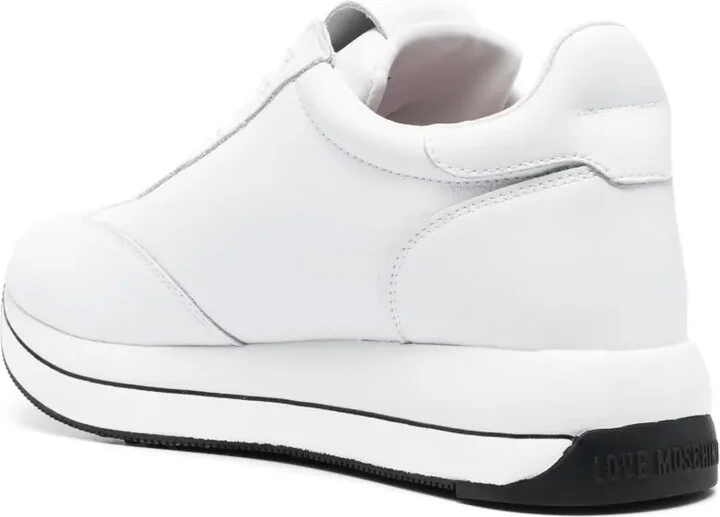 Logo-Plaque Low-Top Sneakers - Image 3