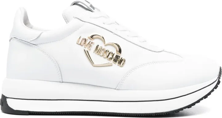 Logo-Plaque Low-Top Sneakers