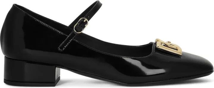 Logo-Plaque Mary Jane Shoes