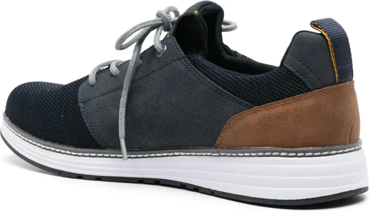 Logo-Plaque Mesh Sneakers - Image 3