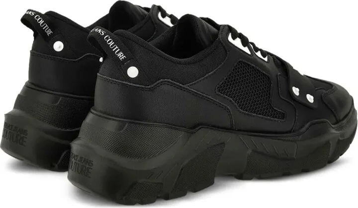 Logo-Plaque Mesh Sneakers - Image 2