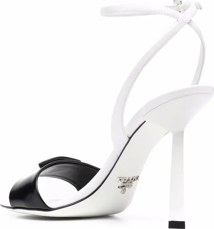 Logo-Plaque Open-Toe Sandals - Image 3