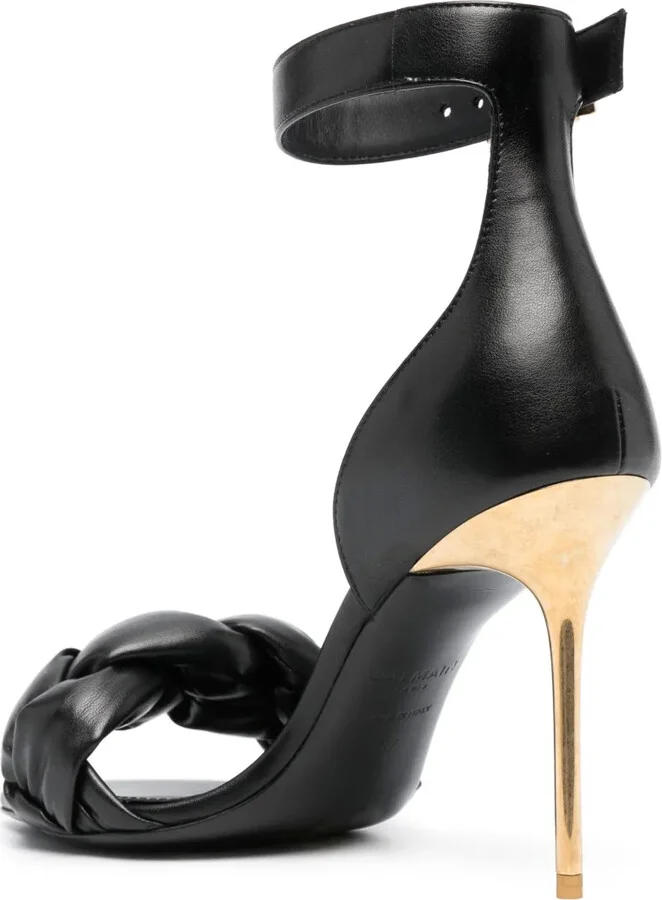 Logo-Plaque Open-Toe Sandals - Image 3