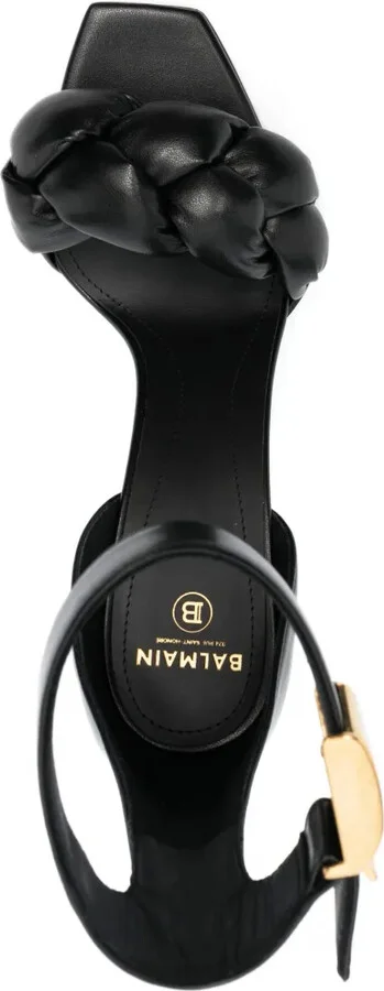 Logo-Plaque Open-Toe Sandals - Image 4