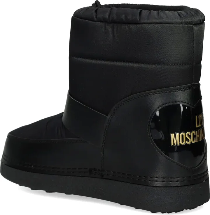 Logo-Plaque Padded Boots - Image 3