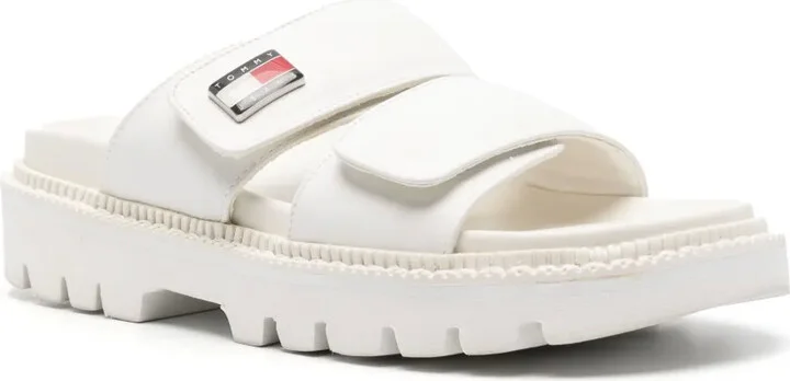 Logo-Plaque Padded Sandals - Image 2