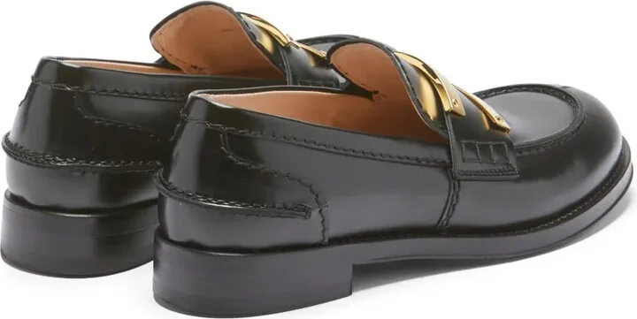 Logo-Plaque Panelled Loafers - Image 3