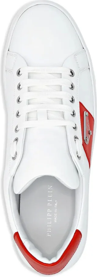 Logo-Plaque Panelled Sneakers - Image 3