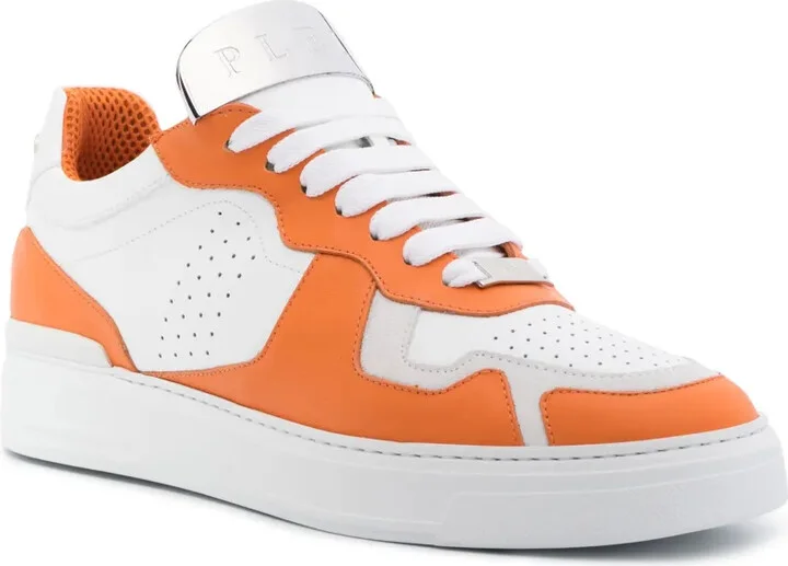 Logo-Plaque Panelled Sneakers - Image 2