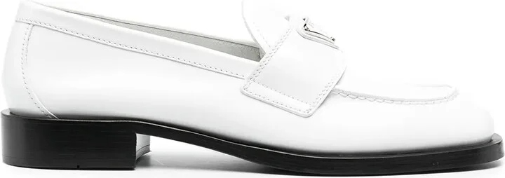 Logo-Plaque Penny Loafers