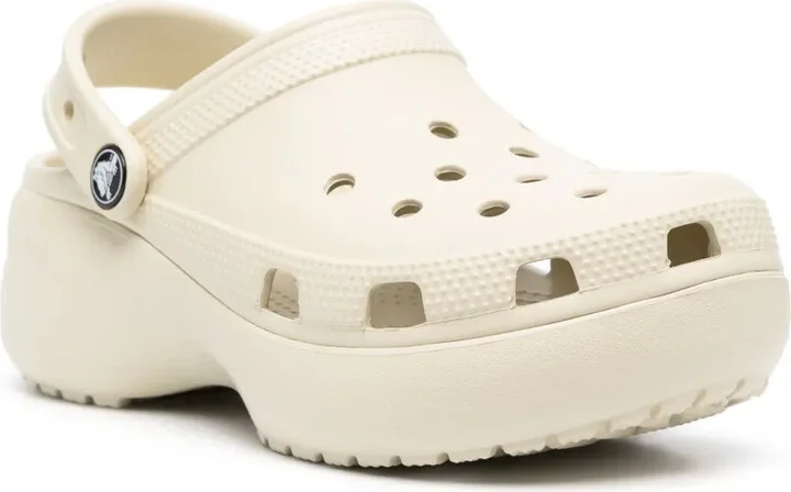 Logo-Plaque Platform Clogs - Image 2