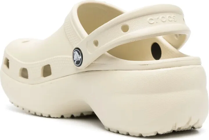 Logo-Plaque Platform Clogs - Image 3