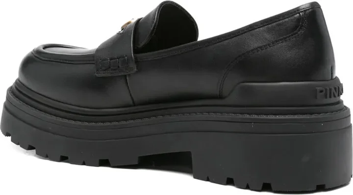Logo-Plaque Platform Loafers - Image 3