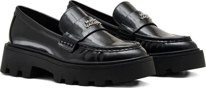 Logo-Plaque Platform Loafers - Image 2