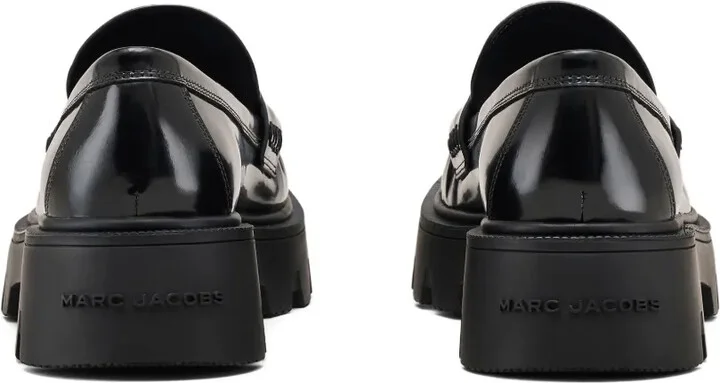 Logo-Plaque Platform Loafers - Image 3
