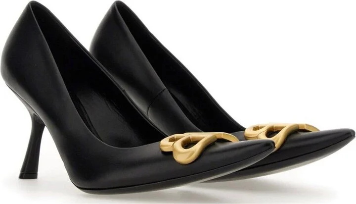 Logo Plaque Pointedtoe Heels - Image 2