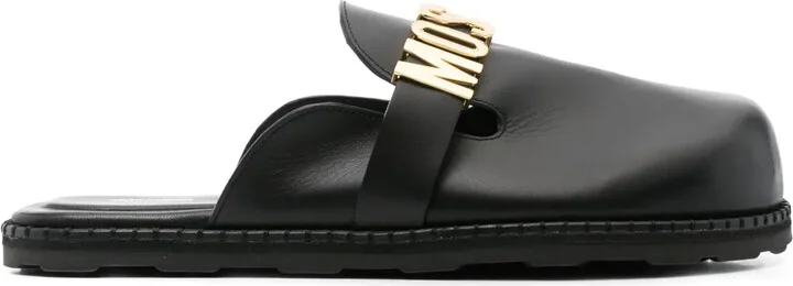 Logo-Plaque Sandals