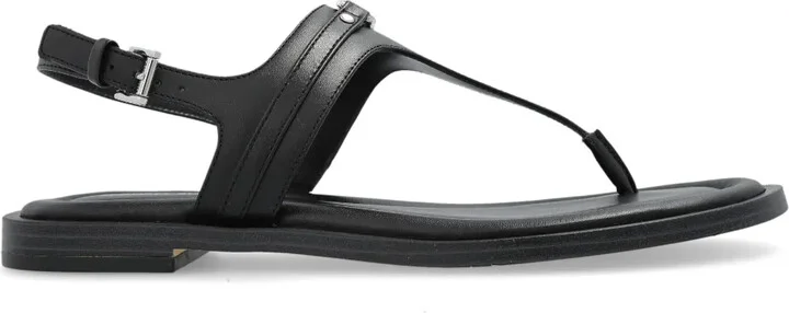Logo-Plaque Sandals