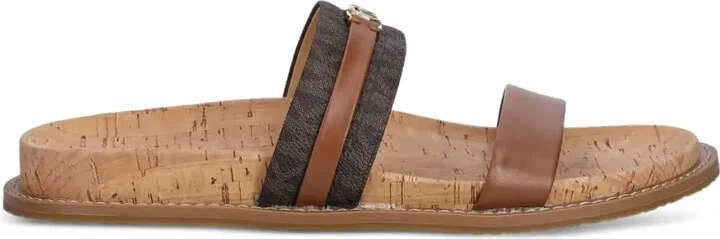 Logo-Plaque Sandals