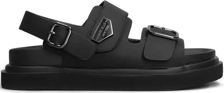 Logo-Plaque Sandals