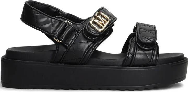 Logo-Plaque Sandals