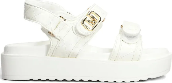 Logo-Plaque Sandals